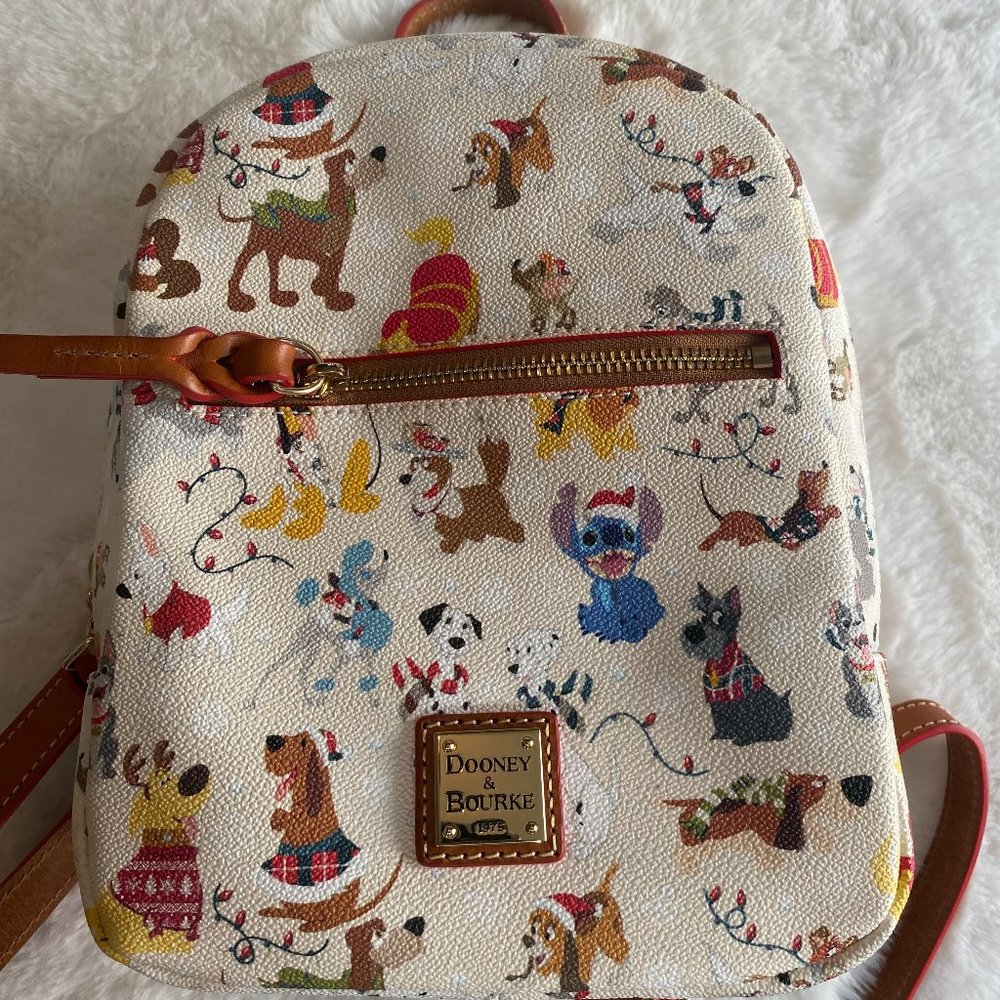 Disney Dooney and Bourke Sidekick Christmas Backpack